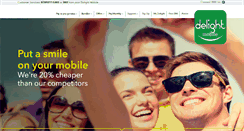 Desktop Screenshot of delightmobile.co.uk